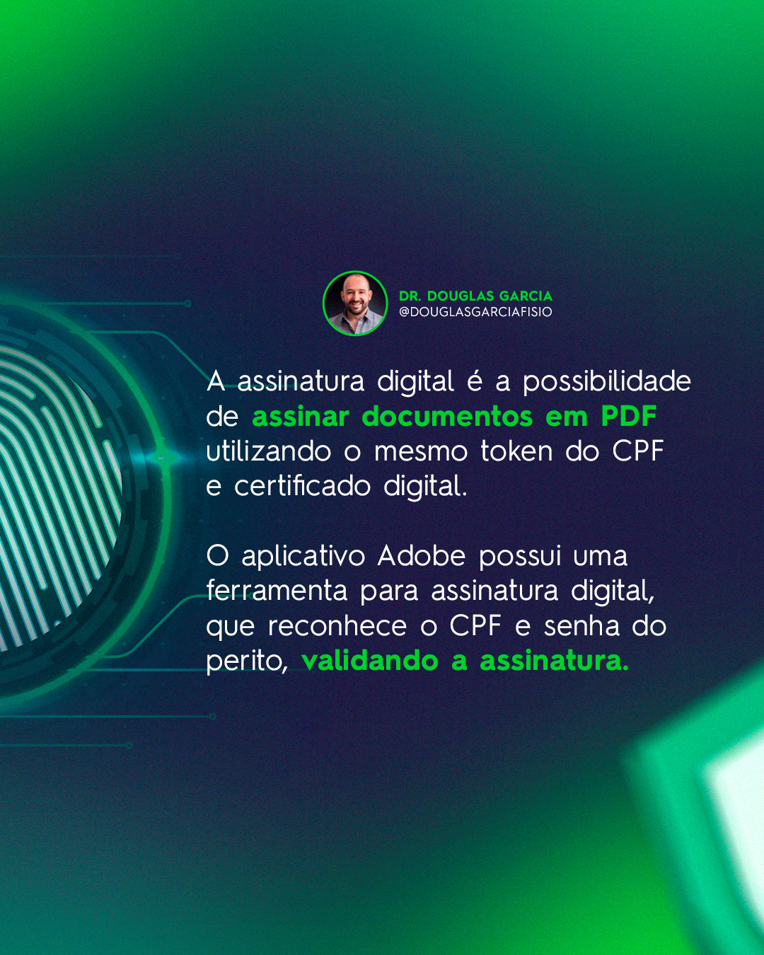 CPF, certificado e assinatura digital - qual a diferença? - Dr. Douglas ...